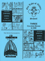 7 Sacraments & Works of Mercy Coloring Book